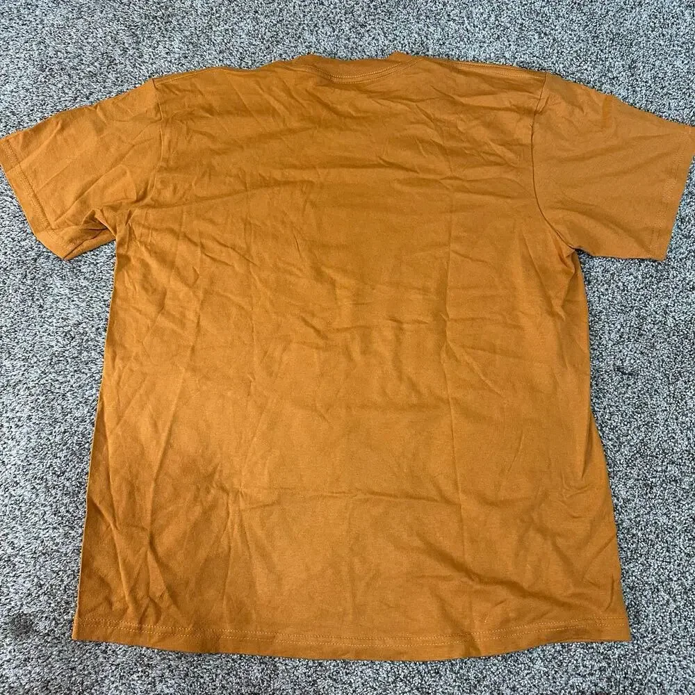 SUPREME Men's Black Cat Tee Size M In Burnt Orange - Picture 4 of 8